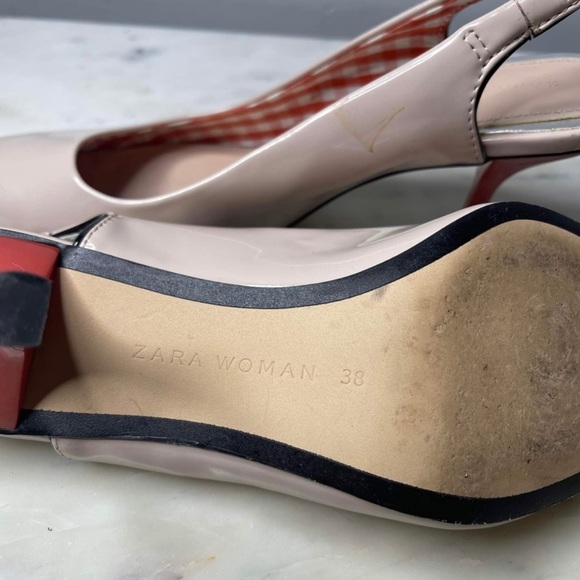 Zara patent leather slingback heels - Picture 8 of 8